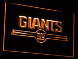 New York Giants LED Neon Sign USB - Orange - TheLedHeroes