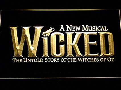 Wicked The Musical Bar LED Sign -  Green - TheLedHeroes