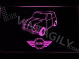 Mini Cooper Classic LED Neon Sign USB - Purple - TheLedHeroes