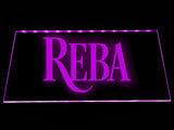 Reba LED Neon Sign Electrical - Purple - TheLedHeroes