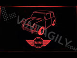 Mini Cooper Classic LED Neon Sign Electrical - Red - TheLedHeroes