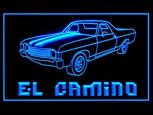 El Camino LED Neon Sign Electrical - Blue - TheLedHeroes