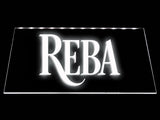 Reba LED Neon Sign USB - White - TheLedHeroes