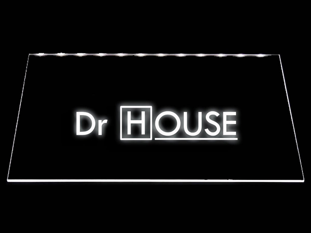 Dr House LED Neon Sign Electrical - White - TheLedHeroes