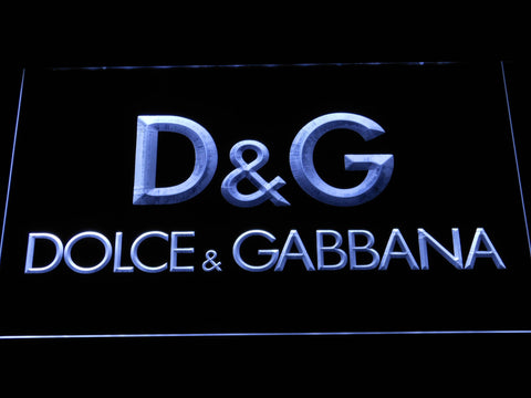 Dolce-Gabbana LED Neon Sign USB - White - TheLedHeroes