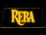 Reba LED Neon Sign USB - Yellow - TheLedHeroes