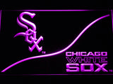 FREE Chicago White Sox (4) LED Sign - Purple - TheLedHeroes