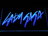 Lady Gaga LED Neon Sign USB - Blue - TheLedHeroes