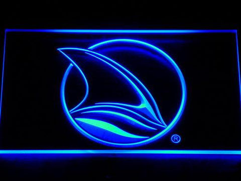 San Jose Sharks (2) LED Neon Sign USB - Blue - TheLedHeroes