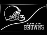 Cleveland Browns Backers Worldwide LED Sign - White - TheLedHeroes