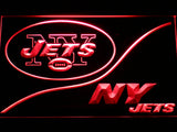 New York Jets (3) LED Sign - Red - TheLedHeroes