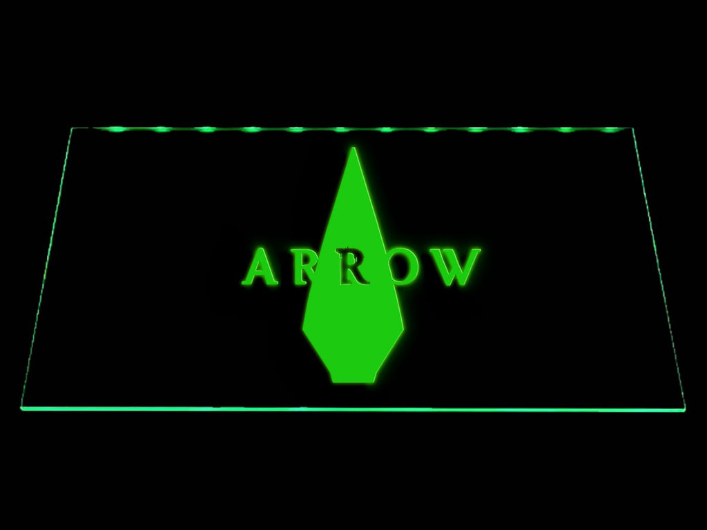 Arrow LED Neon Sign Electrical - Green - TheLedHeroes