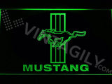 Ford Mustang 2 LED Sign - Green - TheLedHeroes