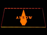 Arrow LED Neon Sign Electrical - Orange - TheLedHeroes