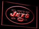 New York Jets LED Sign - Red - TheLedHeroes