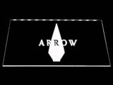 Arrow LED Neon Sign USB - White - TheLedHeroes