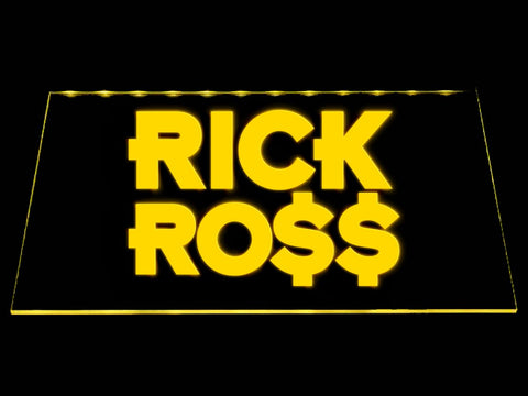Rick Ross LED Neon Sign USB - Yellow - TheLedHeroes