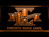 Toronto Maple Leafs (2) LED Neon Sign USB - Orange - TheLedHeroes