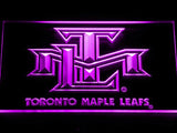 Toronto Maple Leafs (2) LED Neon Sign USB - Purple - TheLedHeroes