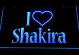 Shakira (2) LED Neon Sign Electrical - Blue - TheLedHeroes