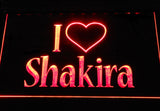 Shakira (2) LED Neon Sign Electrical - Red - TheLedHeroes