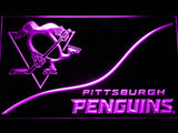 Pittsburgh Penguins (3) LED Neon Sign Electrical - Purple - TheLedHeroes