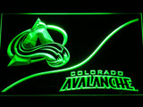 Colorado Avalanche (3) LED Neon Sign Electrical - Green - TheLedHeroes