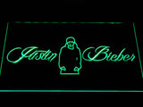 Justin Bieber LED Neon Sign USB - Green - TheLedHeroes