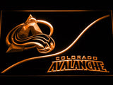 Colorado Avalanche (3) LED Neon Sign Electrical - Orange - TheLedHeroes