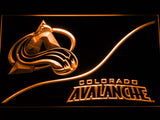 FREE Colorado Avalanche (3) LED Sign - Orange - TheLedHeroes