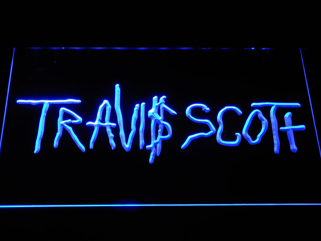 Travis Scott LED Neon Sign Electrical - Blue - TheLedHeroes