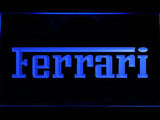 Ferrari 2 LED Neon Sign Electrical - Blue - TheLedHeroes