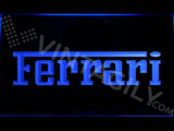 Ferrari 2 LED Sign - Blue - TheLedHeroes