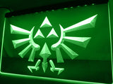 Legend Of Zelda Triforce LED Sign - Green - TheLedHeroes