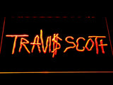 Travis Scott LED Neon Sign USB - Orange - TheLedHeroes