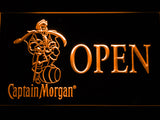 FREE Captain Morgan Open LED Sign - Orange - TheLedHeroes