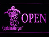 FREE Captain Morgan Open LED Sign - Purple - TheLedHeroes