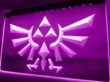 Legend Of Zelda Triforce LED Sign - Purple - TheLedHeroes