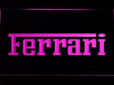 Ferrari 2 LED Neon Sign Electrical - Purple - TheLedHeroes