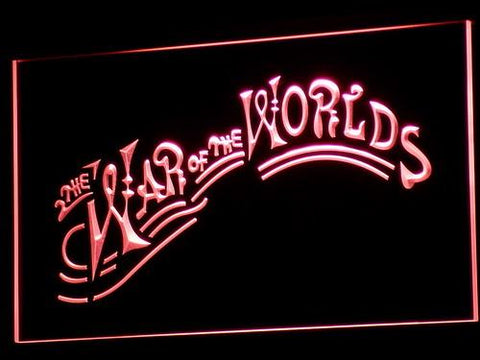 The War of the Worlds LED Neon Sign USB - Red - TheLedHeroes