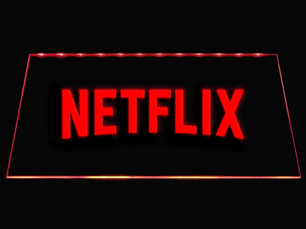 Netflix LED Neon Sign USB - Red - TheLedHeroes