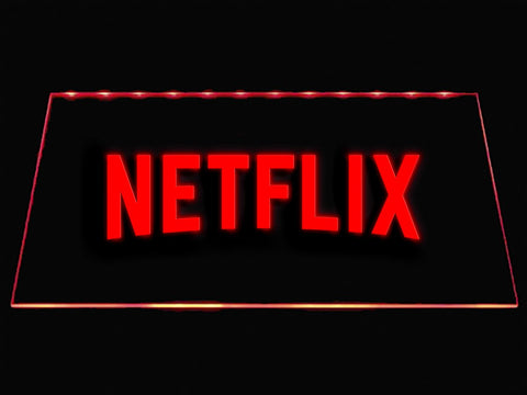 Netflix LED Neon Sign Electrical - Red - TheLedHeroes