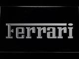 Ferrari 2 LED Neon Sign USB - White - TheLedHeroes
