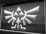 Legend Of Zelda Triforce LED Sign - White - TheLedHeroes