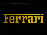 Ferrari 2 LED Neon Sign Electrical - Yellow - TheLedHeroes