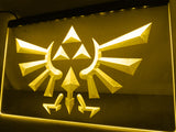Legend Of Zelda Triforce LED Sign - Yellow - TheLedHeroes