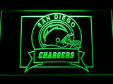 San Diego Chargers (5) LED Sign - Green - TheLedHeroes