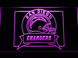 San Diego Chargers (5) LED Sign - Purple - TheLedHeroes
