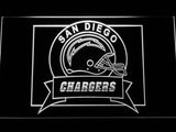 San Diego Chargers (5) LED Sign - White - TheLedHeroes