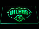Edmonton Oilers (2) LED Neon Sign USB - Green - TheLedHeroes